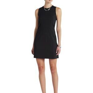 41 Hawthorn Womens Size S Black Sleeveless Pleated Ponte Dress NWT